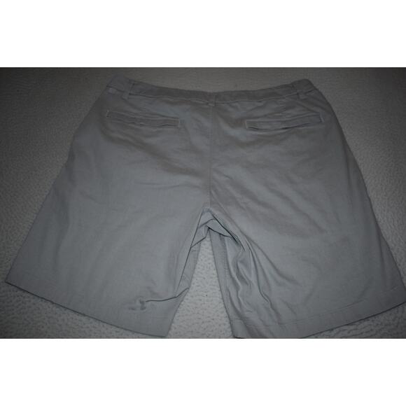 Lululemon Golf Shorts Mens Size 38 Wicking Performance Gray Nylon Cotton Stretch - Picture 6 of 7
